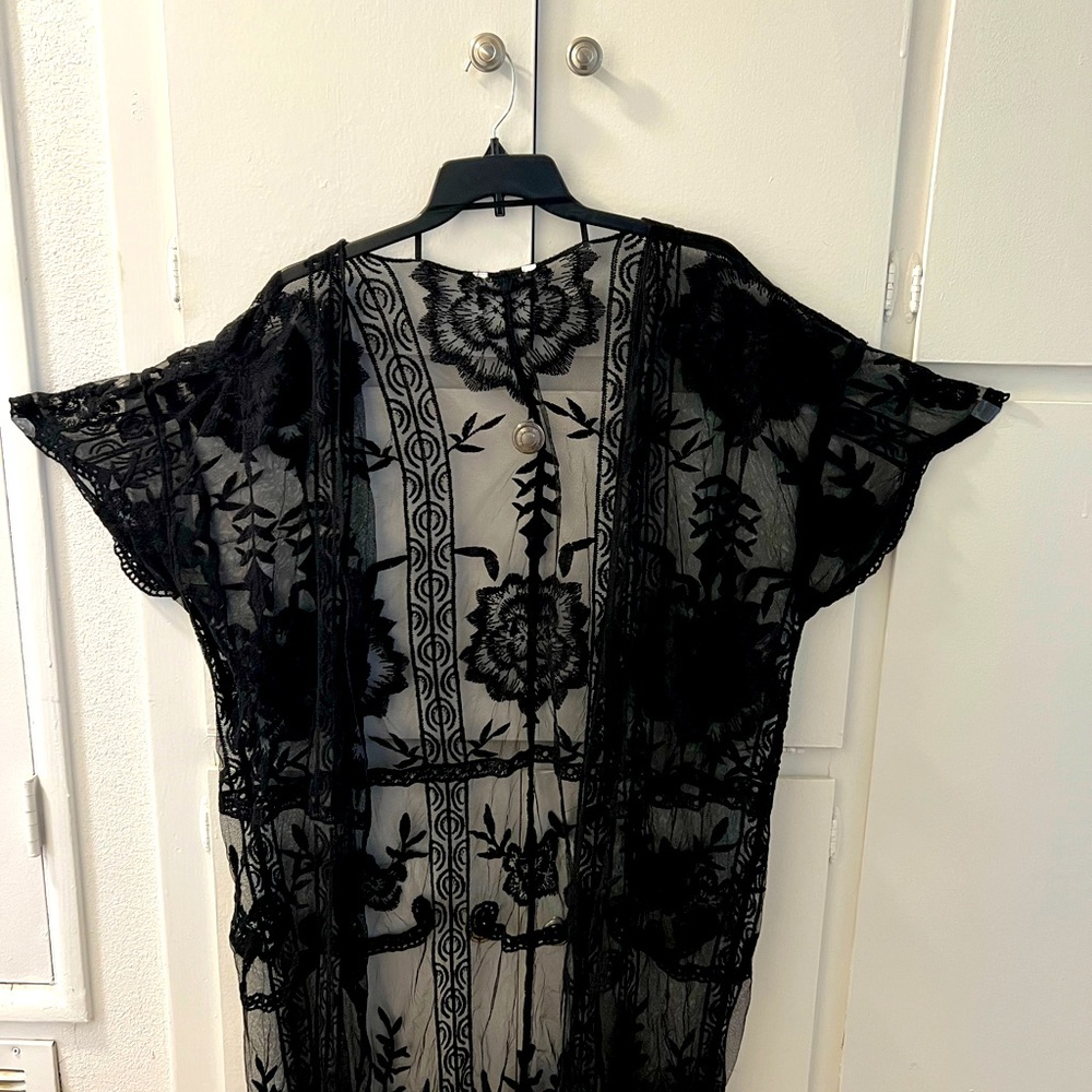 Lace Duster/Overshirt.